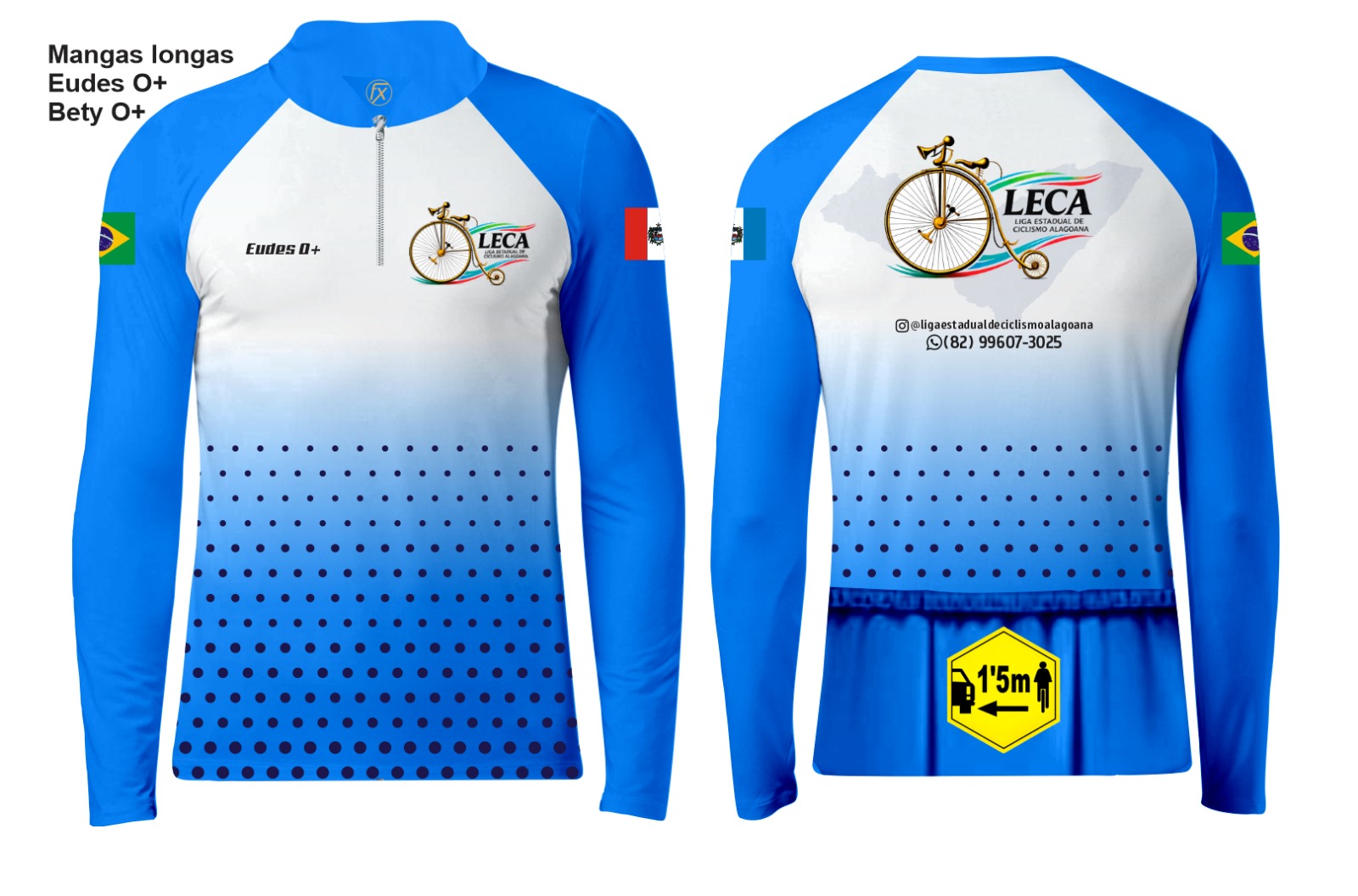 Camisa LECA Manga Longa